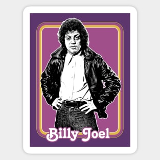 Billy Joel / Retro Style Fan Design Sticker